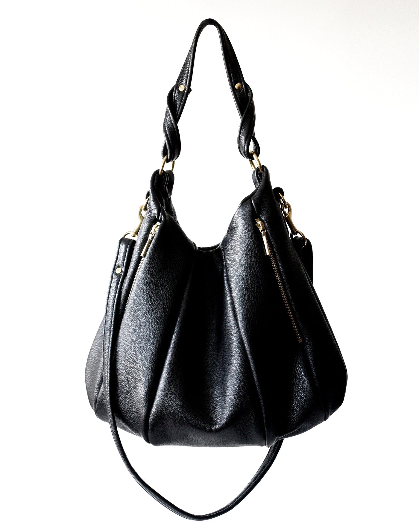 Lotus Bag - Opelle bag Permanent Collection - Opelle leather handbag handcrafted leather bag toronto Canada