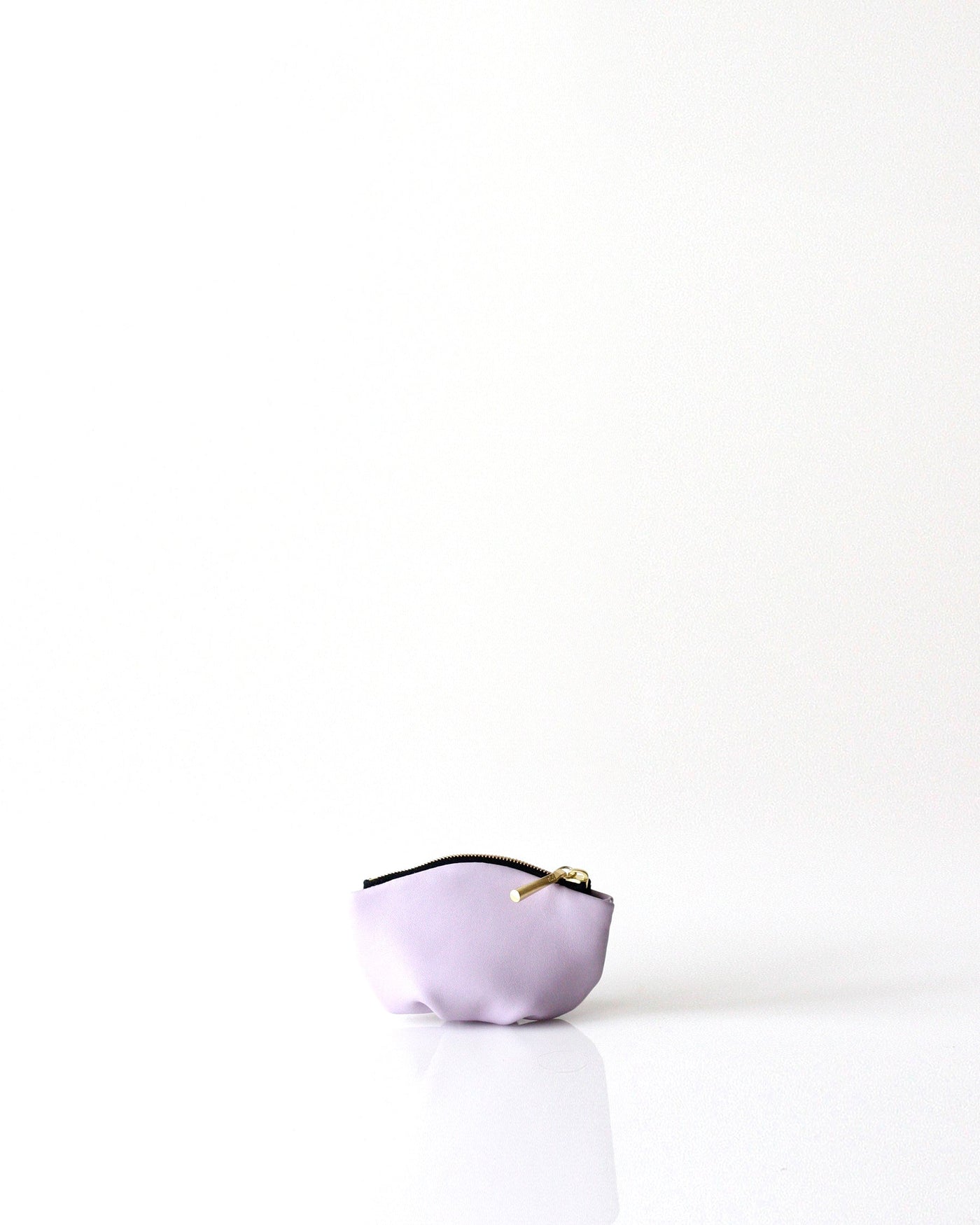 Baby Pochette Coin Purse | Lilas - Opelle bag AW22 - Opelle leather handbag handcrafted leather bag toronto Canada
