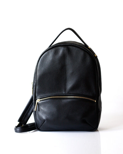Baby Kanye Backpack - Opelle bag Permanent Collection - Opelle leather handbag handcrafted leather bag toronto Canada