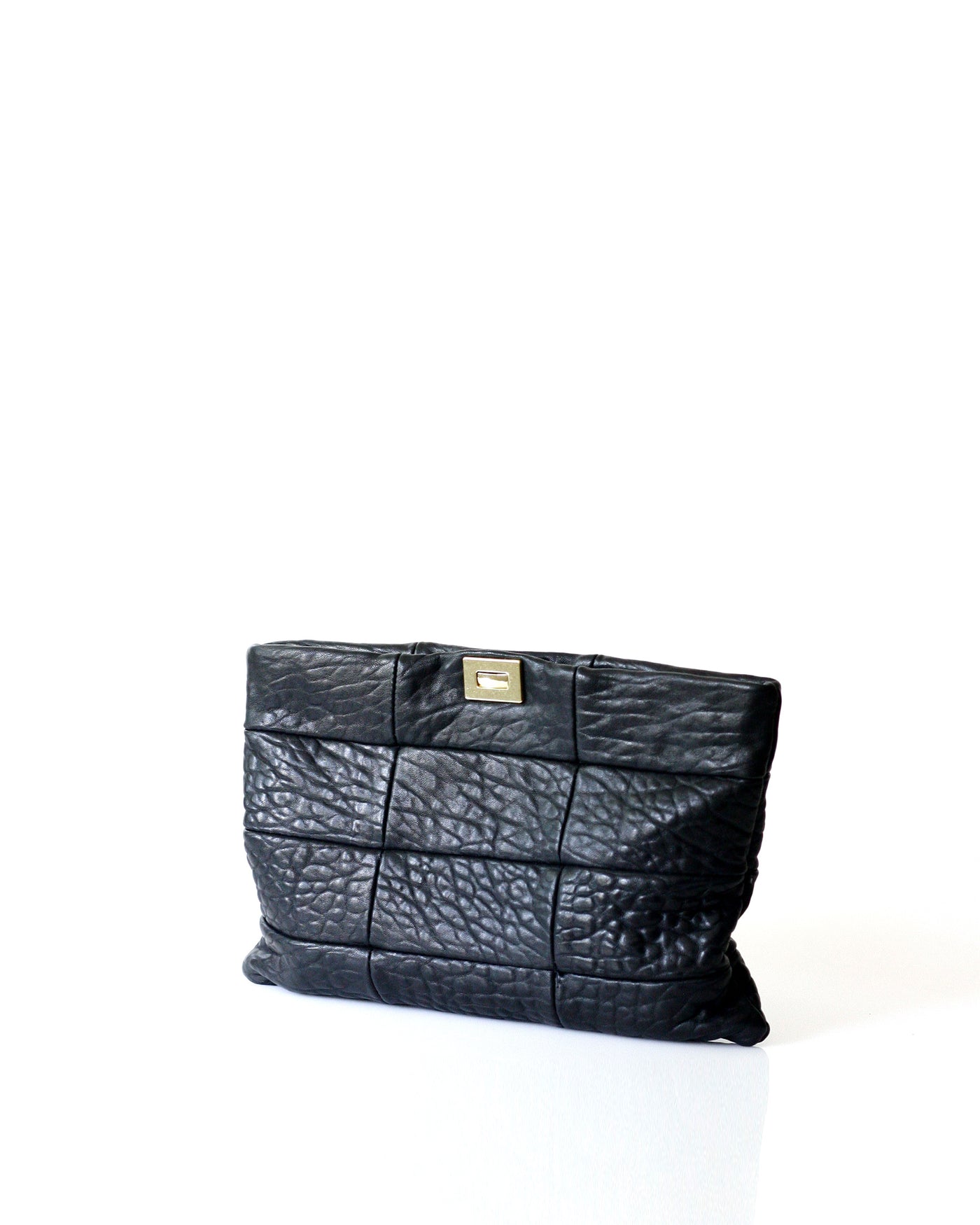 Magdalen Clutch | Shrunken Lamb - Opelle bag Shrunken Lamb - Opelle leather handbag handcrafted leather bag toronto Canada