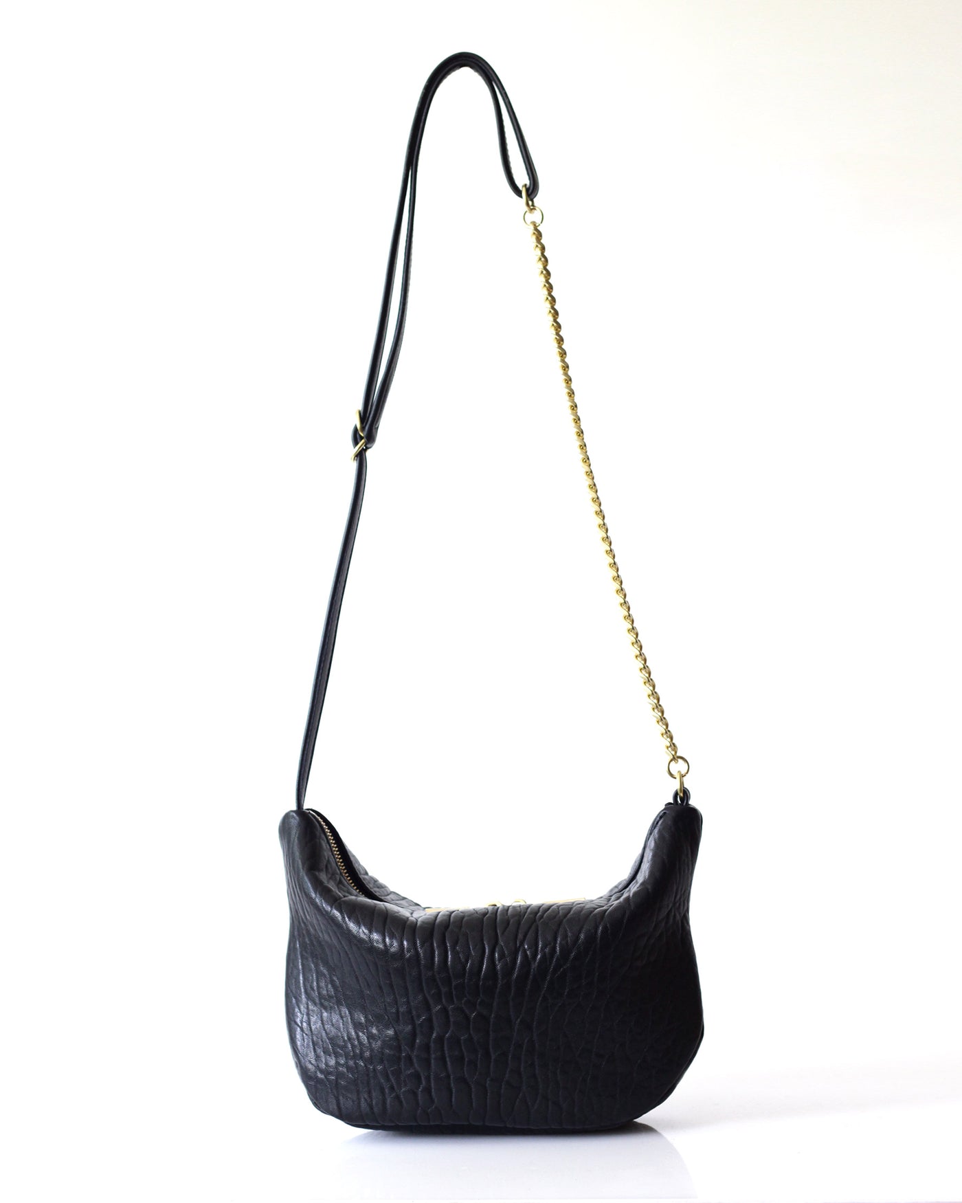 Alma Baby Sling | Shrunken Lamb - Opelle bag AW22 - Opelle leather handbag handcrafted leather bag toronto Canada