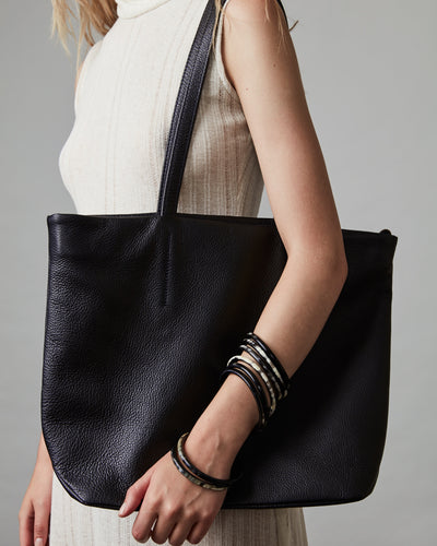 Mindy Tote - Opelle bag Permanent Collection - Opelle leather handbag handcrafted leather bag toronto Canada