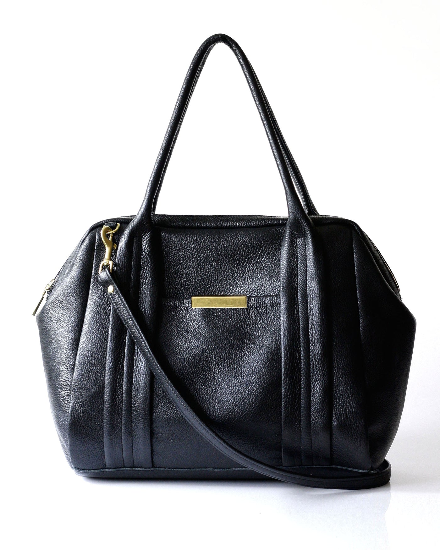 Liria Duffle - Opelle bag Permanent Collection - Opelle leather handbag handcrafted leather bag toronto Canada
