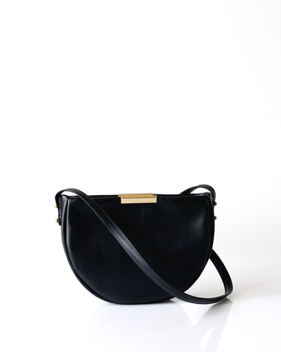 Meena Saddle Bag - Opelle bag Permanent Collection - Opelle leather handbag handcrafted leather bag toronto Canada