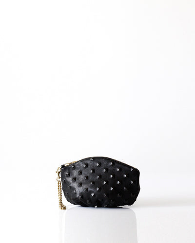 m Pochette | BLK Studded - Opelle bag Permanent Collection - Opelle leather handbag handcrafted leather bag toronto Canada